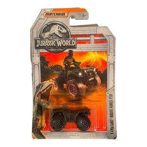 NIB Jurassic Park World OFFICIAL Matchbox QUAD BIKE FMX13 Model Car Collectible
